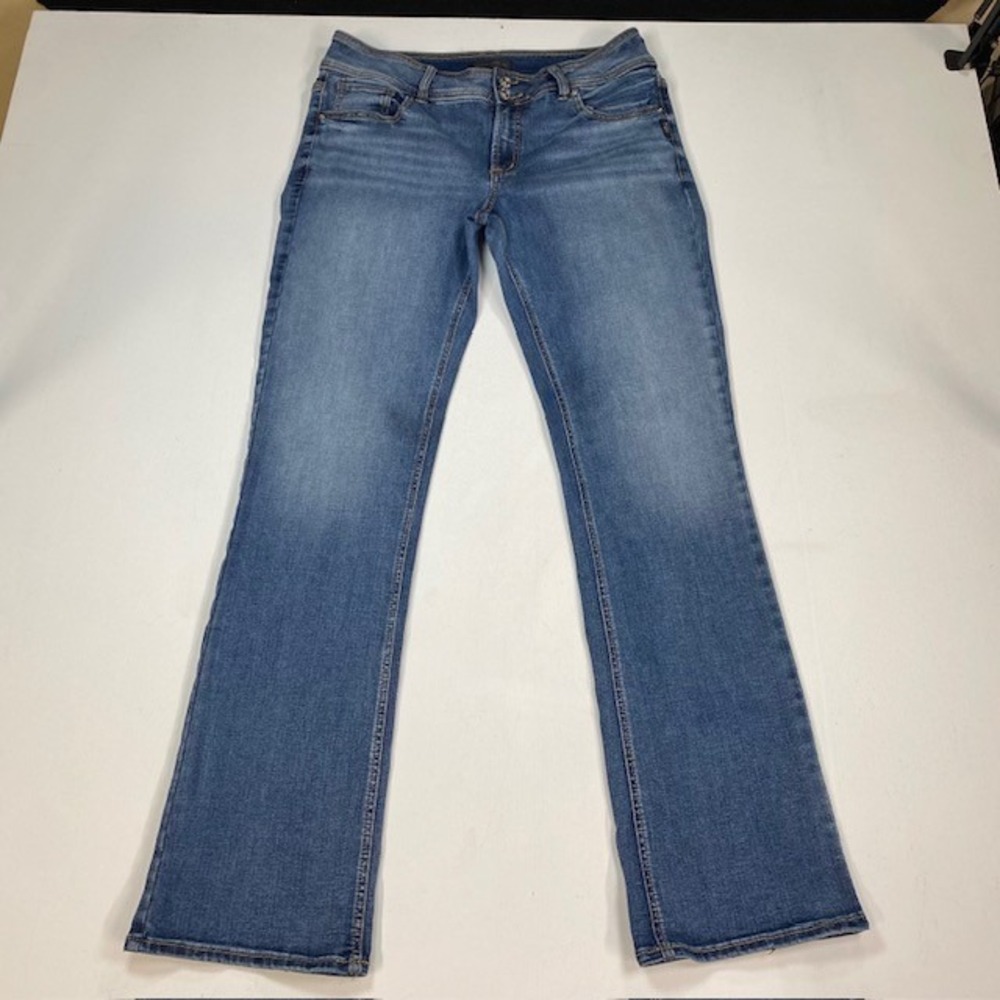 Silver Jeans Co Suki Slim‎ Bootcut Blue Denim Jeans W32 L33 L93640EDB336 Womens